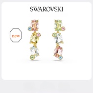 New Swarovski Gema Water Drop Earrings and Earrings Playful High end and niche Crystal like Womens E