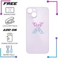 For Ip 14 / 14 Plus Back Cover Battery Cover Back Panel Case Back Glass Door Housing Cover Belakang