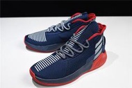 潮品Adidas D Rose 9 Adiwear Basketball Boost 深藍紅 羅斯 運動籃球