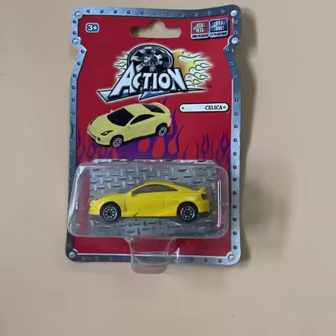 1:64 Scale Action Celica Sports Car Simulation Alloy Car Model Static Decoration Collectibles Gift T