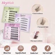 Heyelash Glue Free Eyelash Extension Natural DIY Self-adhesive Lash Cluster False Eyelashes
