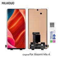 6.67'' AMOLED Display For Xiaomi Mix 4 2106118C LCD Display Touch Screen with Fingerprint For Mi Mix