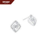 Top Cash Jewellery 10k Lab Grown Diamond in Diamond Stud Earrings