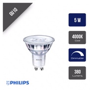 Master Led Spot MV 5w cup ball Gu10 cap 220V voltage |Genuine Philips|