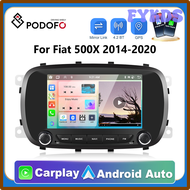 FYKDS เครื่องเสียงรถยนต์ระบบแอนดรอยด์ Carplay สำหรับรถยนต์ Fiat 2014x2020-2din Android 4G วิทยุ Gps ในรถยนต์มัลติมีเดีย Dsp DFHDS