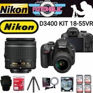 NIKON D3400 KIT 18-55 VR/CAMERA NIKON D3400 KIT 18-55VR /D3400 KIT