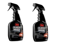 3M PN39034 QUICK WAX 3เอ็ม สเปรย์เคลือบเงาสีรถ (แพ็คคู่ 2 ขวด) ปริมาณสุทธิ 473 มิลลิลิตร