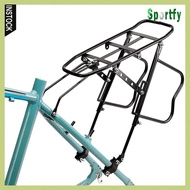 [lzdxwcke1] Rear Rack, Rear Bike Rack, Equipment Rack, Folding Bike Rack,