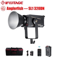 IFOOTAGE SL1 320DN LED Video Light，Continuous LED Lighting with 5600k Daylight,CRI 98+,Brightness 56