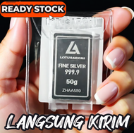 Perak Lotus Archi Bersertifikat Asli – Logam Mulia Perak 9999 Silver