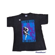 Vintage Tshirt Guns n roses 1991 used clothing