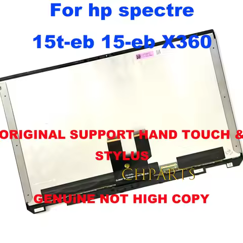 15.6" 4K UHD ATNA56WR11 OLED LCD For HP Spectre X360 15-eb 15T EB X360 LCD Display Touch Screen Pane