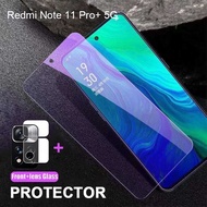 Redmi Note 11 Pro+ 5G Tempered Glass Film For Redmi Note 9s 10s 11s 11 10 5G 9 8 Pro Max 9A 9C Anti Blue Ray Light Screen Protector
