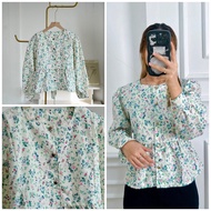 Tq88indonesia Trendy Floral Blouse DIANE TOP/ TOP/ FloralWanita