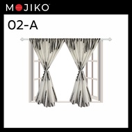 MOJIKO ผ้าม่านหน้าต่าง 100cm x 115cm รุ่นLuxury