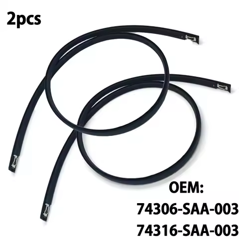 1PAIR For HONDA JAZZ FIT 2005 2006 2007 2008 GD1 GD3 Car Roof Seal Strip Car Roof Drip Rubber Seal S