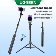 【New Arrival】UGREEN Tripod for Gopro iPhone Samsung Xiaomi Huawei Foldable Aluminum Phone Holder Uni