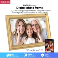 【Tik Tok Hot】MAGCH 10 inch Digital Photo Frame with WiFi IPS Touch Screen HD Display Digital Picture Frame with 32GB Storage Auto-Rotate Share Photos and video via App Email Cloud