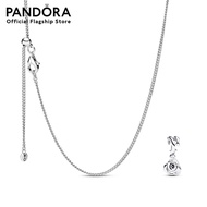 Pandora Local  Rose Charm &amp; Necklace Set