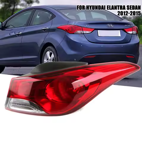 Left/Right Side Tail Lamp For Hyundai Elantra Sedan 2011 2012 2013 Rear Tail Light Brake Lamp with