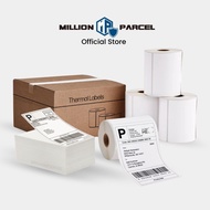 MillionParcel Thermal Printer Label Sticker| Shipping Label | Waybill Printer Sticker Label | Therma