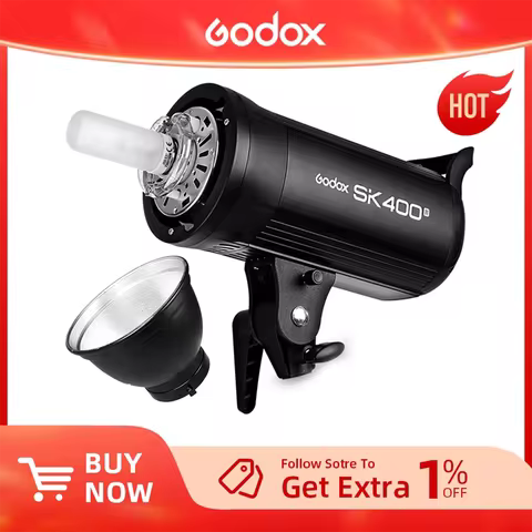 Godox SK400II 400Ws SK300II 300Ws Studio Flash Professional Flash Strobe Built-in 2.4G Wireless X Sy