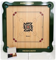 Carrom Board Large Romco Tournament (Ready Stock) Size: 83cm x 83cm x 3.8cm