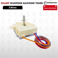 SHARP Washing Machine Parts Timer Sharp 3 Wires Original