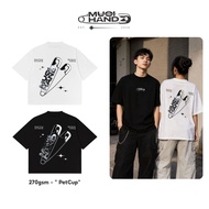 Boxy Cotton T-Shirt 270gsm - "Pin" Unisex T-Shirt 2026 MUOIHAND