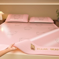 Free Shipping💓Taiwan Ready Stock💓Bear Ice Rattan Mat Cool Mat Cool Mat Cool Mat Cool Silk Cool Mat C
