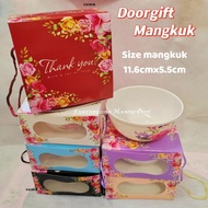 20pcs Doorgift Mangkuk+Kotak lipat sendiri / Doorgift Kenduri Kahwin/ Goodies Kahwin