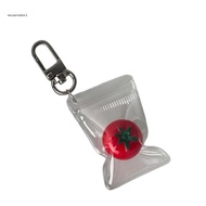 EC Playful Tomato Shaped Mobile Decoration Charm for the Fashion Female