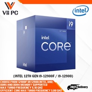 [LOCAL STOCK] INTEL i9-12900F, i9-12900 with Intel UHD Graphics 770, LGA1700 Socket supported, 12 Ge