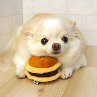 Papillon Teasing Japanese idog Delicious Dorayaki Chirp Toy [T479]