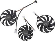4Pin 12V GPU Cooling Fan For Radeon 5700 XT 8GB TUF EVO OC 5600 XT RX5700 Graphics Card Cooling Fan 