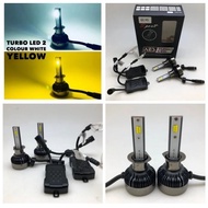 TURBO 3-Color LED Light H1 / H7