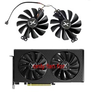 Cooling Fan Graphics Replacement Fan Cooler for XFX RX6600 6600XT 6650XT Part FY010010M12LPA
