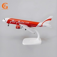 AirAsia Airbus 320 Alloy Aircraft Model Diecast Metal A320 Plane Airplane Aviation Collection