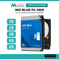 WESTERN DIGITAL 3.5"  INT HDD WD BLUE BLUE SATA III PC DESKTOP HARD DRIVE INTERNAL HARD DISK HARDDIS