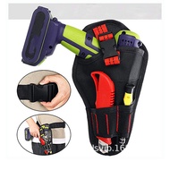 Cordless Drill Holster Electrician Tool Bag Drill Chuck Belt Storage Pocket