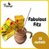 Flamingo Fabulous Fit 10 Sachet - Detox , Bakar Lemak , Kuruskan Badan , Milkbooster