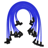 CJ7F 10 ชิ้น 8mm Spark Plug Wire Set ชิ้นส่วนทดแทนที่เข้ากันได้กับ Mercruiser สำหรับ Thunderbolt V8 