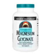 美國正品*包順豐/Source Naturals 源美 Magnesium Glycinate 甘氨酸鎂 180 片