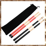 (O I Q B)2 Pairs Drum Sticks Brushes  Jazz Drumsticks Practical Drumsticks for Skilled Drummers to C