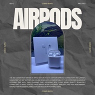 Apple Airpods Gen 2 | IBOX [Fullset] - Second Like New Original