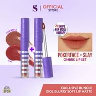 SOMETHINC [2 PCS] Exclusive Bundle Idol Blurry Soft Lip Matte