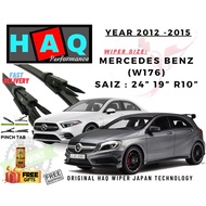HAQ Silicone Wiper Japan Technology For Mercedes Benz A-Class W176 Year 2012 to 2015.