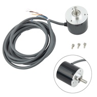 【Our Homes Store 】 Rotary Encoder E6B2CWZ6C100 5V DC 6mm Shaft 2 Meter Cable For Industrial Use [Hig