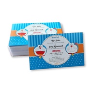 Coffee Card Thank You / Souvenir Tag / Invitation Small Doraemon