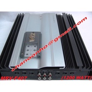 MRV-F407 (1200 WATT-20AX2PCS FUSE) V12 (28CM X 33.3CM) 4/3/2 CHANNEL MOSFET POWER AMPLIFIER